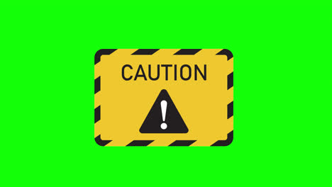 Warning-attention-sign-icon,-Exclamation-Mark,-Attention-sign.-loop-animation-with-alpha-channel.